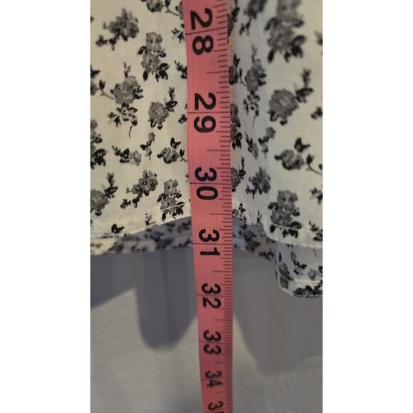 John Varvatos Star U.S.A. Men's XL Black Rose Long Sleeve Button-Front Shirt - Picture 7 of 10